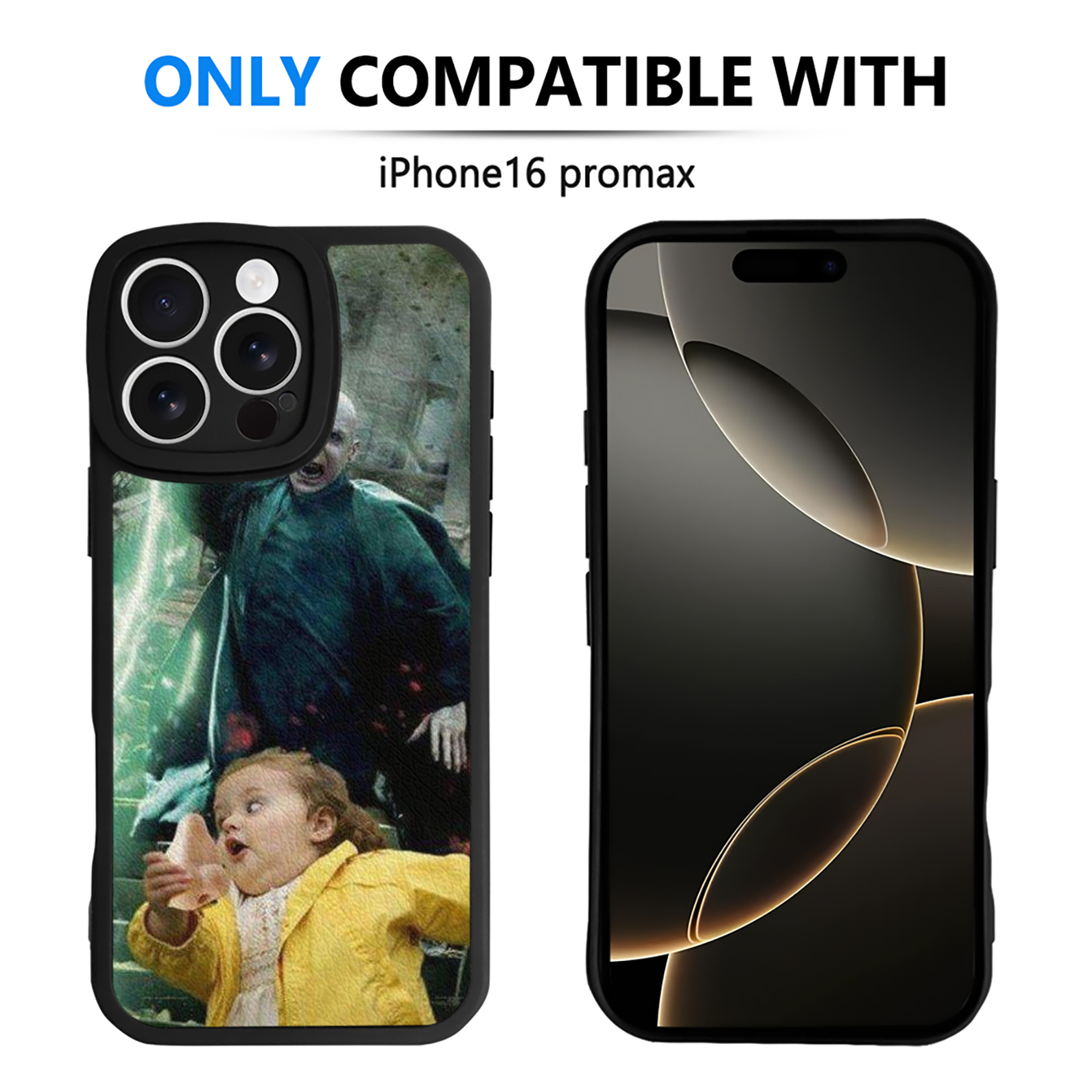 （画像用） Harry Potter ハリー・ポッターシリーズ 【iPhone 16シリーズ対応】シリコンスマホケース（レザー調） 材質：シリコン